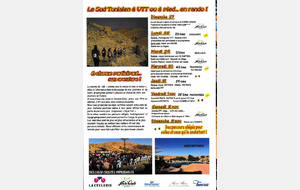 Raid VTT TUNISIE 2024 du 27/10 au 3/11